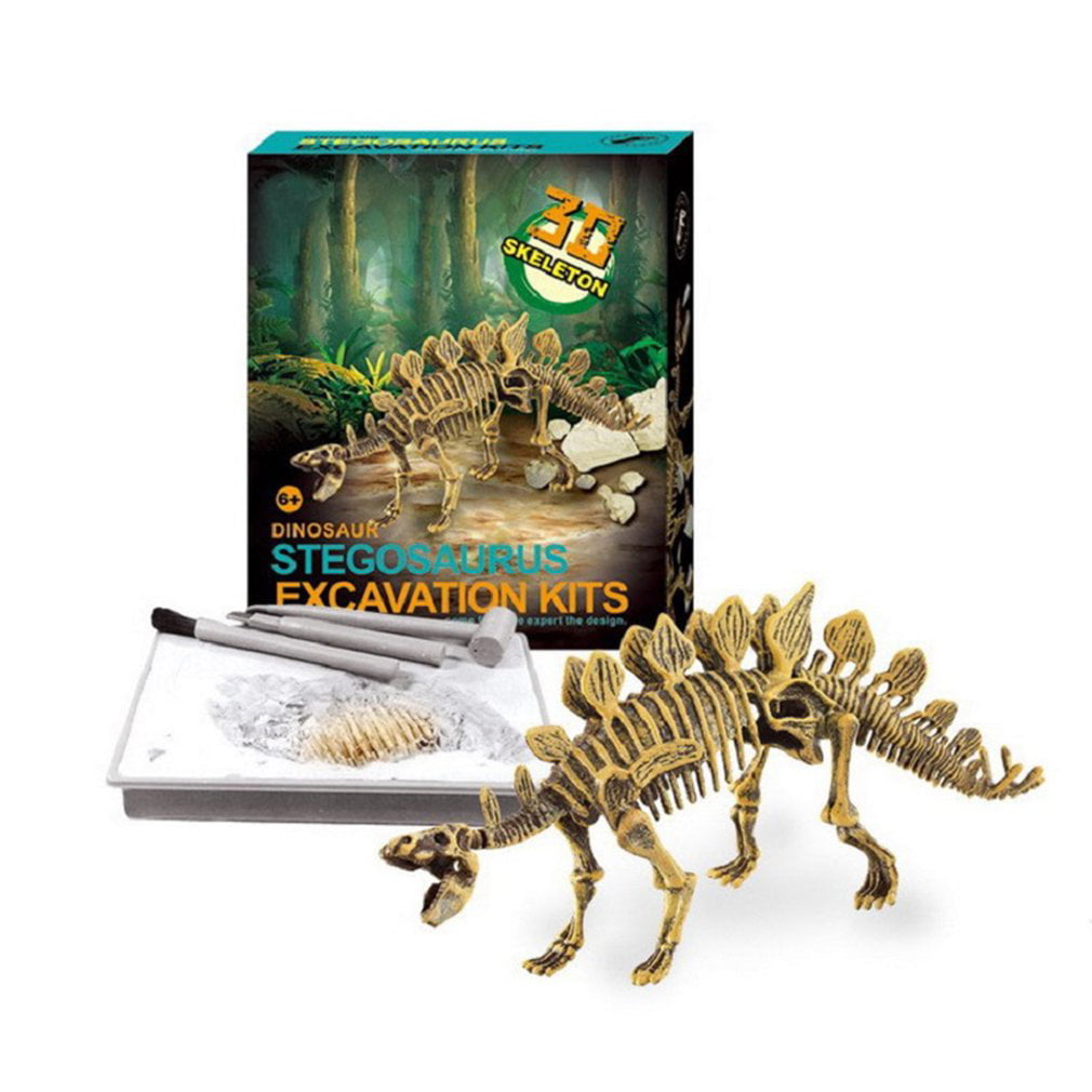 12 x Realistic Dinosaur Fossil Action Skeleton Figures Model Toys 