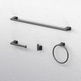 thumbnail image 3 of Gatco 4713MX Bleu Euro Toilet Paper Holder, Matte Black, 3 of 4
