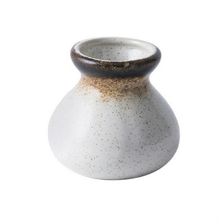 

Decorative Ceramic Toothpick Cotton Swab Holder Ceramic Fruit Pick Container Jar Box