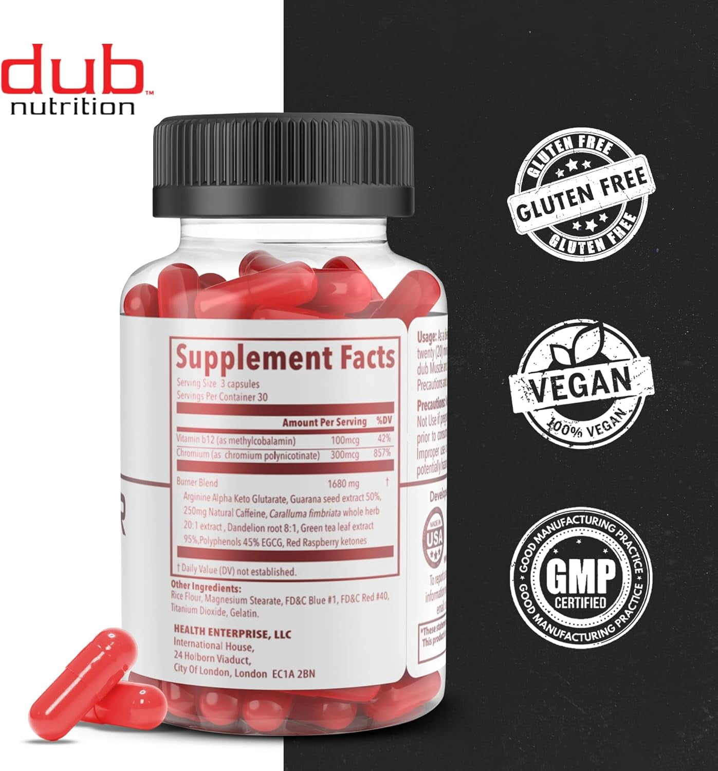 Fat Burner|Intense Weight Loss|Natural Energy and Metabolism Boost|90 Count