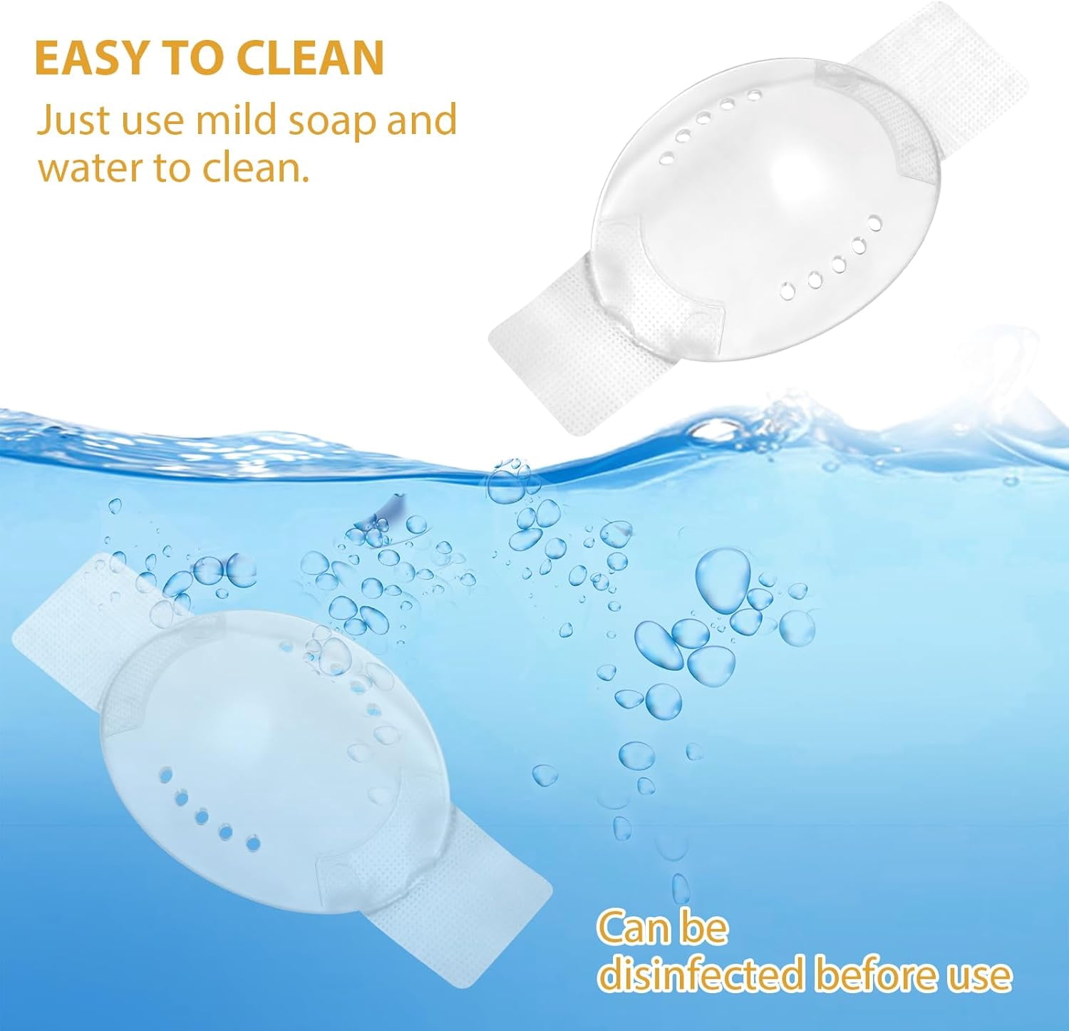 Yoqb Thinp 2 Pcs Eye Shield,Clear Eye Patch Eye Shield After Cataract Surgery Plastic Eye Shield with Small Hole Eye Shields After Lasik with 1 Roll Tape Breathable Eye Shields for A109