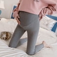 thumbnail image 1 of Pantalones de mujer embarazada, leggings de primavera y otoño, pantalones de soporte abdominal, pantalones cortos para mujer embarazada, pantalones ajustados, 1 of 5