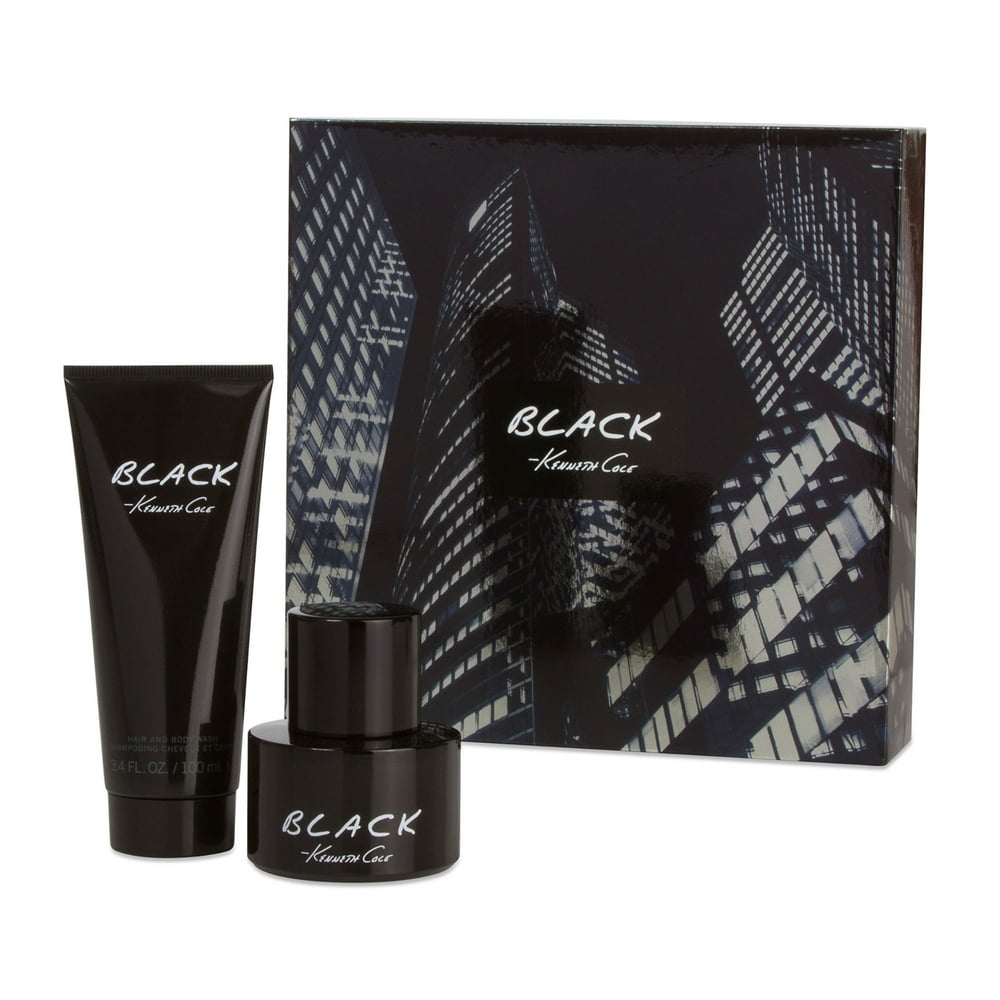 Kenneth Cole - Black 2 Piece Gift Set for Men 1.7 oz. EDT Spray by ...