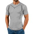 thumbnail image 2 of Thousandth Men Sleeveless Compression Tank Tops Breathable Crew Neck Athletic Tees Stretch Quick Dry Shirts for Running Gym Training Daily Tops, 2 of 8
