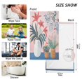 thumbnail image 6 of Yayeee 100% Cotton Hand Towels for Bathroom 16" x 28" Soft Absorbent Kitchen Towel, Flowers and Leaves, 6 of 7