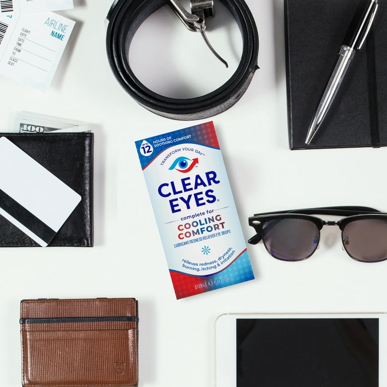Save on Clear Eyes Cooling Comfort Redness Relief Eye Drops Order Online  Delivery
