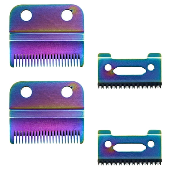HLONK 2 Ensembles de Lames de Tondeuse à Cheveux Lames de Rechange Fournitures de Barbier pour 8148