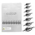 QualyQualy Fishing Weights Inline Weights Trolling Sinkers Swivel Weights Quick Set Up Fishing