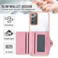 thumbnail image 3 of TECH CIRCLE Stylish Case for Samsung Galaxy Note 20 Ultra (6.9") - Premium TPU/PU Leather Phone Case [Built-in Wallet Feature] Lightweight Cute Marble Durable Cover, White, 3 of 6