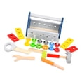 thumbnail image 1 of HILABEE Kids Tool Set Bench Interactive Games Wooden Play Tools Set Include Tool Box for Star, 1 of 8