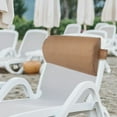 thumbnail image 3 of FENGGUIQU Classic Style Beach Chair Cushion Beach Chair Pillow 1Set, 3 of 5