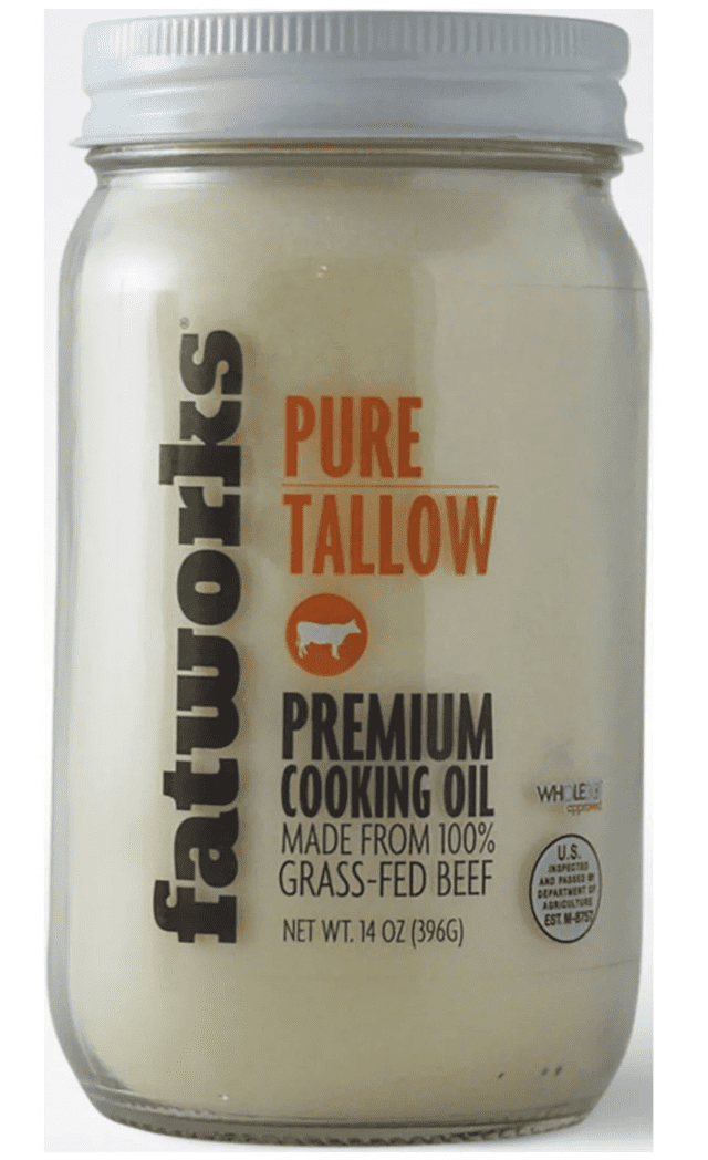 Fatworks Beef Tallow, Cooking Oil, 14 oz