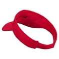 thumbnail image 2 of Mario Princess Crown Embroidered Pro Style Cotton Twill Washed Visor - Red OSFM, 2 of 5