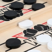 Fast Sling Puck Game 6 7 8 9 Year Old Kids, Slingshot Games Toy for Adults -Child,Table Desktop Battle Wooden Hockey Table Game Age 6-12, Family Foosball Winner Board Games Toys