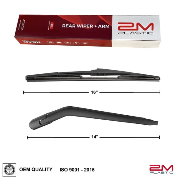 Rear Wiper Arm Blade for Toyota Prius 2004-2009 OEM Quality