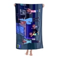 thumbnail image 3 of Cazadores del Clima Toalla de playa de secado rápido con diseño temático, regalo para mujeres y niñas, ideal para cumpleaños, fans, amantes de la música, uso en la playa o al aire libre, 78 × 150 cm, 3 of 6