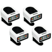 D'Addario NS Micro Headstock White Tuner 4 Pack