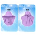thumbnail image 2 of Minzimin UPF 50+ Sun Protection Hat for Men and Women, Wide Brim Outdoor Beach Fishing Cap with Neck Flap, Breathable Mesh, Windproof, 2 of 7