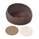 thumbnail image 3 of Cama para gatos y gatitos, resistente a arañazos, redonda, lavable, resistente al desgaste, 50 cm, suministros para mascotas, cesta tejida a mano. Marrón, 3 of 8