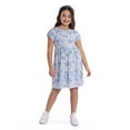 thumbnail image 4 of Disney’s Stitch Girls’ Play Dress with Short Sleeves, 2-Pack, Sizes 4-16, 4 of 8