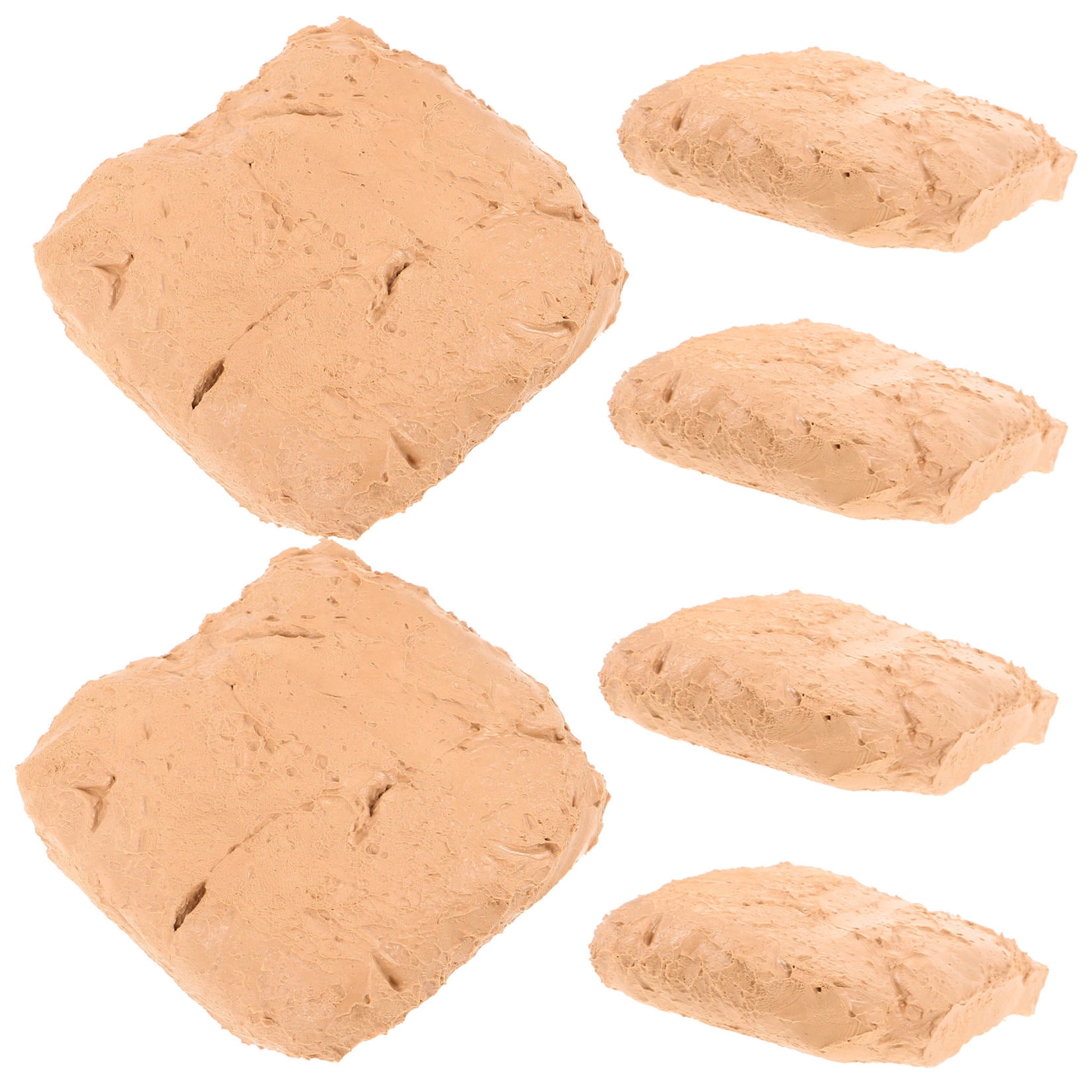 UPKOCH 6pcs Natural Air Dry Clay For Safe Diy Pottery Clay For For Unique Artworks Present For Friends And Family