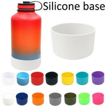 hanxiulin protective flask silicone boot cover base anti-slip 12oz-24oz for water bottle accessories