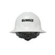 thumbnail image 1 of Casco DEWALT de ala completa con cierre de trinquete de 6 puntos, color blanco, 1 of 1
