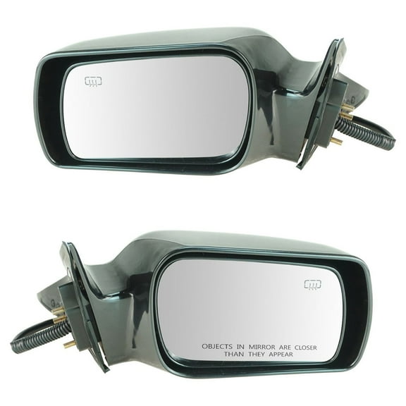 TRQ Power Heated Mirrors Pair Set Left LH & Right RH for 00-04 Toyota Avalon MRA04935