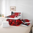 thumbnail image 6 of Manfei Rustic Flower 7-Piece Twin Bedding Sets,Romantic Rose Bedding Comforter Set,Red White Black Sheet Sets For Adults,Ultra Soft Home Decor, 6 of 8