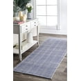 thumbnail image 5 of nuLOOM Kimberely Hand Loomed Runner Rug, 2' 6" x 6', Navy, 5 of 9