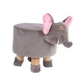 thumbnail image 3 of AMLESO Foot Stool Seat Chair Animal Shape Foot Rest for Entryway Playroom Apartment Elephant, 3 of 8