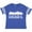 Football Blue and White, variant on Chicago Illinois Skyline IL Cities Boys or Girls Toddler T-Shirt