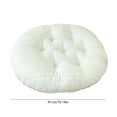 thumbnail image 3 of AuroraX Outdoor Seat Cushions,Round 16x16 Deep White Outdoor Chair Cushions Furniture 2026 Soccer Party Favors Match Chair Seat Replacement Cushions, 3 of 4