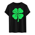 thumbnail image 5 of Goodtrade8 Irish St Patricks Day Men Shirts Green Graphic Tee Short Sleeve Casual Crew Neck Leisure Graphic Tee for Men, 5 of 5