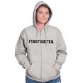 thumbnail image 3 of Firefighter American Neighborhood Zip Up Hoodie Men's Women's Brisco Brands S, 3 of 5