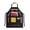 Black, variant on Activity Apron with Playful Detail and Adjustable Tie Sensory Game for Dementia Care Activity Apron with Pocket Beads and Textured Panels for Dementia
