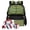 Green, variant on Spacious Athletic Equipment Bag With Foam Padding And Slip Base For Basketball And Soccer