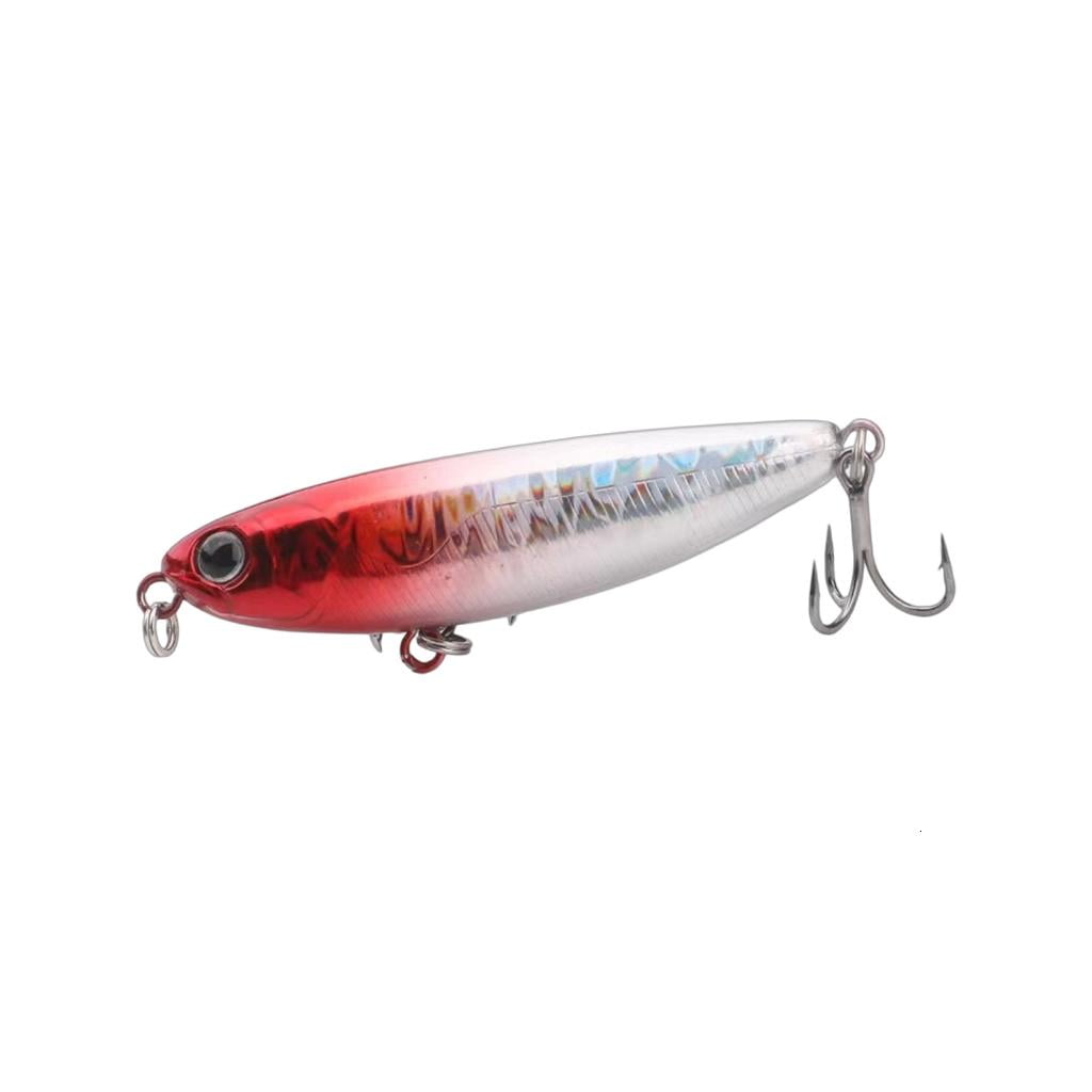 Youthyao Hard Baits Topwater Pencil Fishing Lures with Treble Hook Saltwater Walk The Dog Artificial Baits