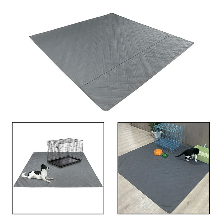 mat Non Slip Waterproof Floor Mats for Crate Playpen fence