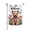 Style 2, variant on Welcome Spring Garden Flag Yorkshire Terrier Dog Flowers 12x18 Inch Double Sided Outdoor Yard Flag House Decorations