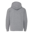 thumbnail image 3 of Heavy Blend Youth Hooded Sweatshirt, S, Graphite Heather, 3 of 3