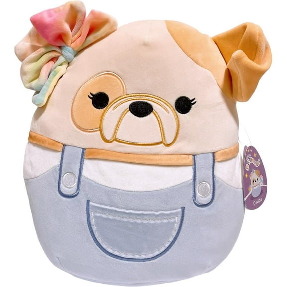 Squishmallows 2024 Easter Squad A Plush Toy (12" Davitta The Bulldog)