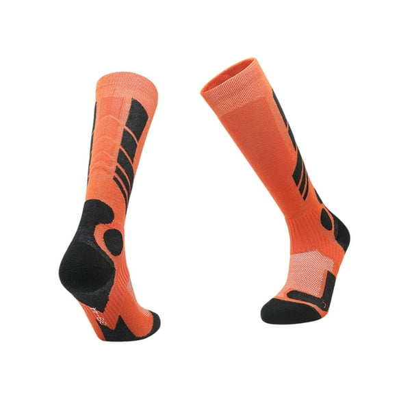 Calcetines de esquí Strade Fareast Limited para niños naranja y negro 32-38