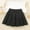 Black, variant on uublik Skirts for Girls Gray Pleated Plaid Mini Skirt with Shorts Girl Uniform School Tennis Skater Skirts Skort Size 3T-11