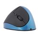 thumbnail image 1 of Kuymtek Ratón óptico ergonómico vertical inalámbrico 800 1200 1600DPI azul + negro-86780.03, 1 of 9