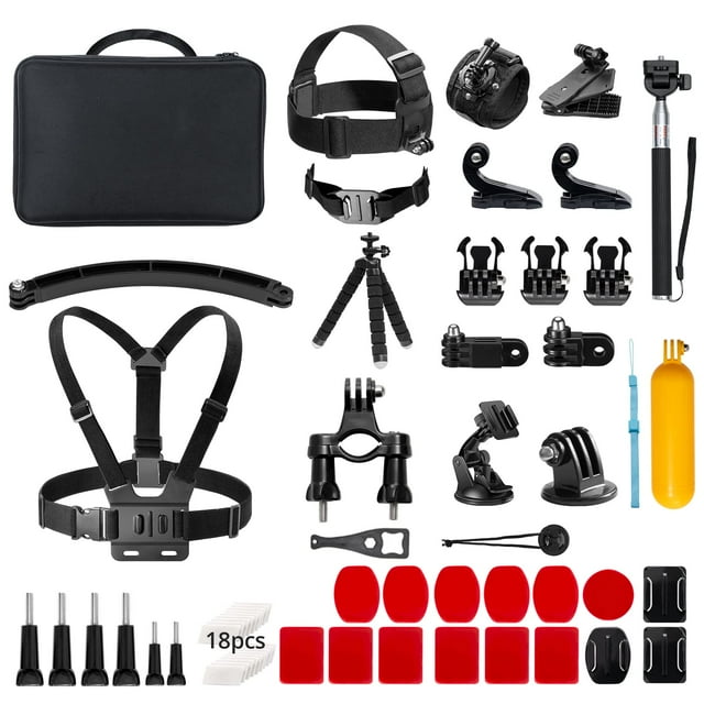 Kit de accesorios para cámaras de acción AKASO 60 en 1 EK7000