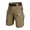 1842#Brown, variant on 4th Of July Patriotic Printed Military Cargo Shorts Men Waterproof Stretch Multi Pocket Outdoor Tactical Work Shorts Black S