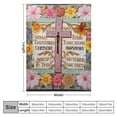 thumbnail image 4 of ARISTURING Christian Gifts for Women Faith Blanket - Religious Inspirational Gifts for Women,Christian Spiritual Faith Gifts,Best Christian Religious Birthday Gifts for Women Men,Jesus Gifts Blanket, 4 of 6