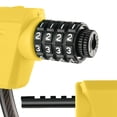 thumbnail image 4 of CxhicLuv Bike Combination Lock 47×1.9×0.7 Inch Steel Cable, Resettable Password – Anti-Theft Portable Lock, Suitable for Motorcycles, Scooters, Ideal for Vehicle Owners, Yellow, 4 of 6