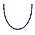 thumbnail image 1 of 33 Carat (ctw) Lab Created Blue Sapphire Necklace in Sterling Silver, 1 of 4